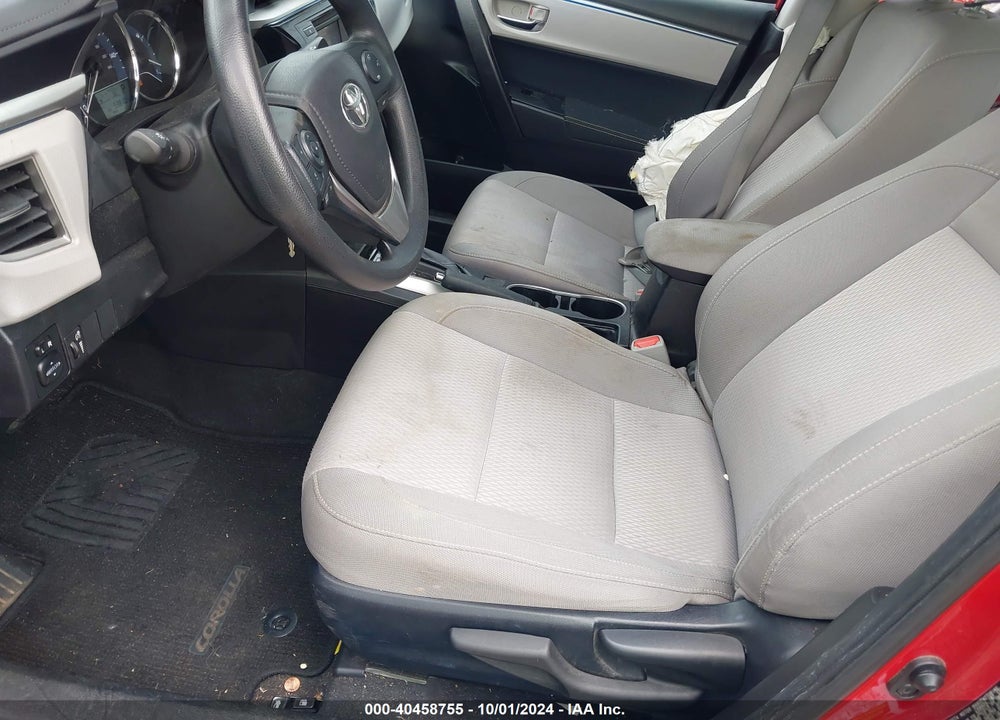 2014 TOYOTA COROLLA LE VIN: 2T1BURHE7EC087409