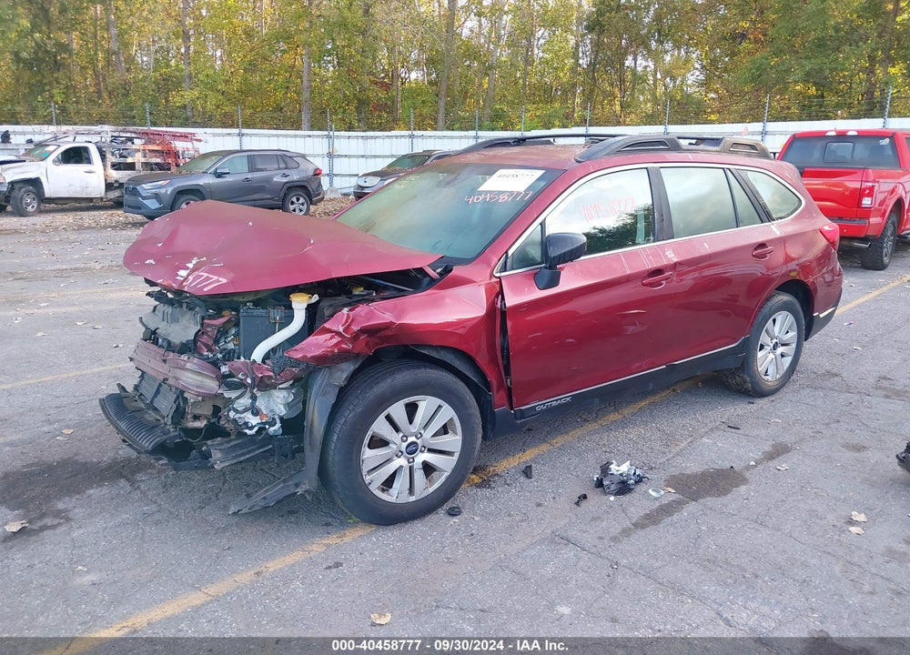 2019 SUBARU OUTBACK 2.5I VIN: 4S4BSABC6K3279760