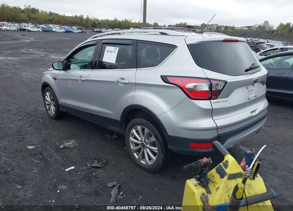 2017 FORD ESCAPE TITANIUM VIN: 1FMCU9J94HUD48340