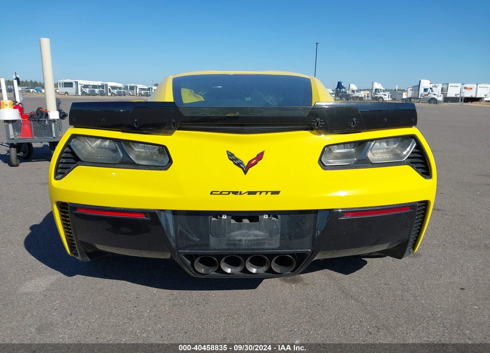 2017 CHEVROLET CORVETTE Z06 VIN: 1G1YS2D60H5604565
