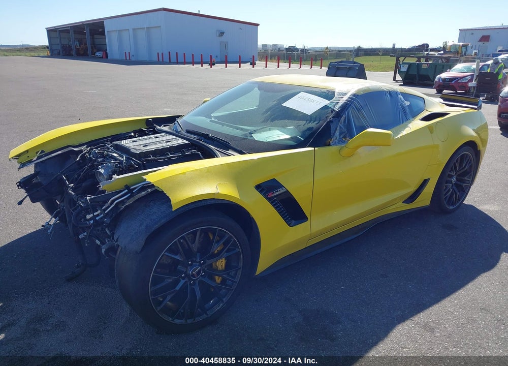 2017 CHEVROLET CORVETTE Z06 VIN: 1G1YS2D60H5604565