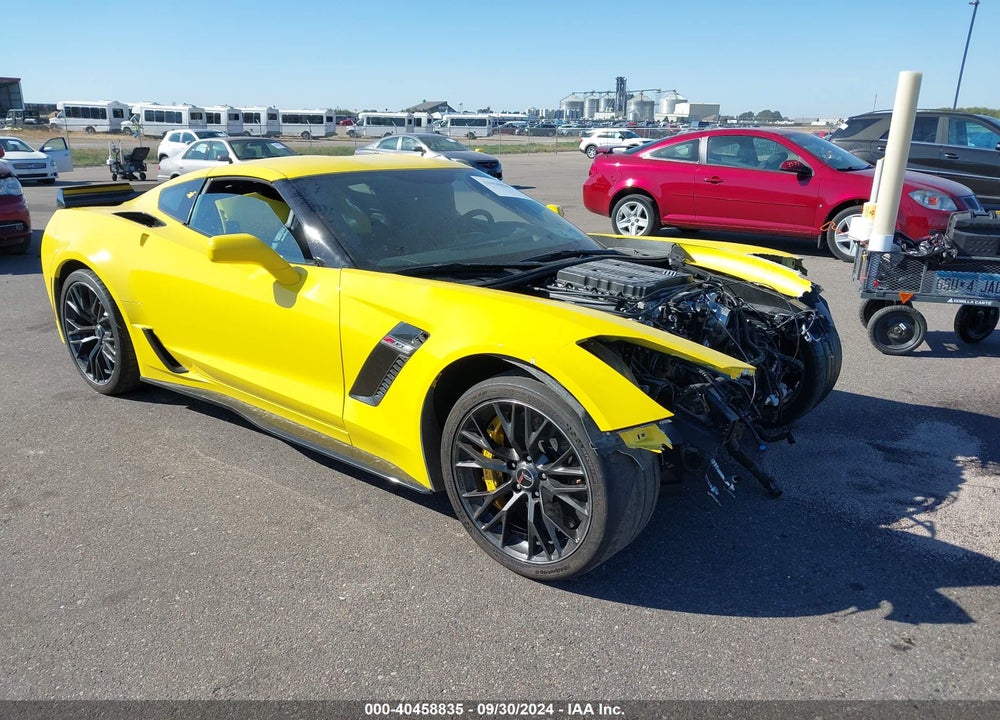 2017 CHEVROLET CORVETTE Z06 VIN: 1G1YS2D60H5604565