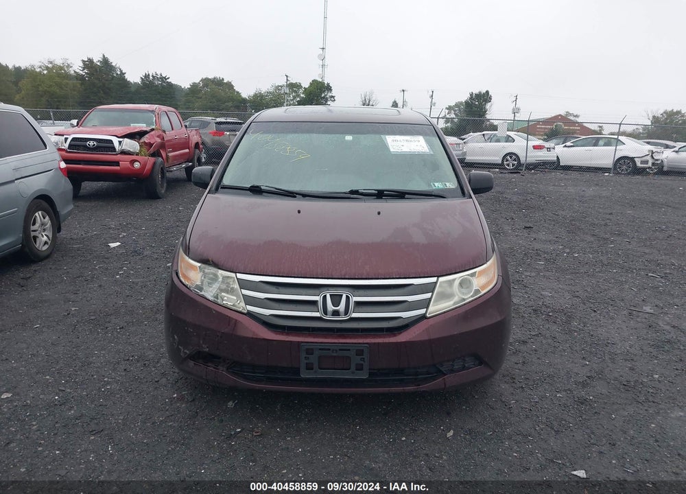 2012 HONDA ODYSSEY EX-L VIN: 5FNRL5H68CB137584