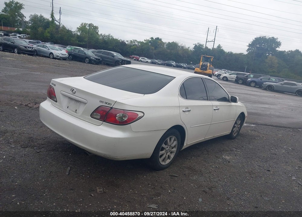 2003 LEXUS ES 300 VIN: JTHBF30G236015251