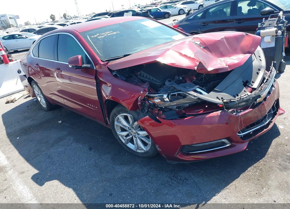2018 CHEVROLET IMPALA 1LT VIN: 2G1105S37J9117731