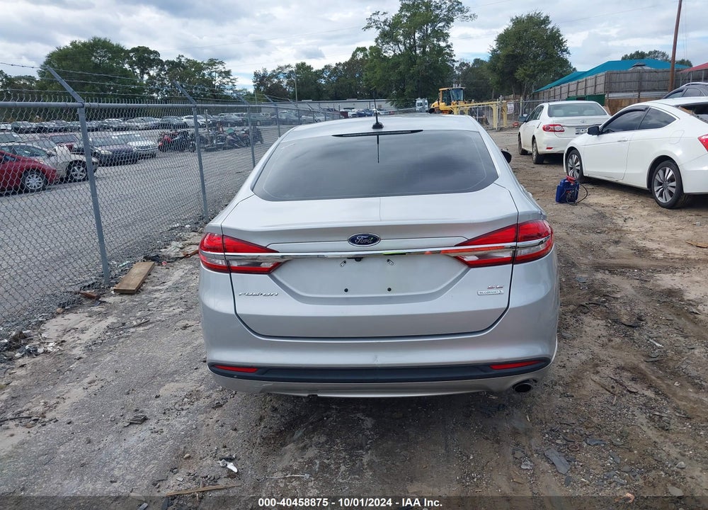 2017 FORD FUSION SE VIN: 3FA6P0HD7HR411099