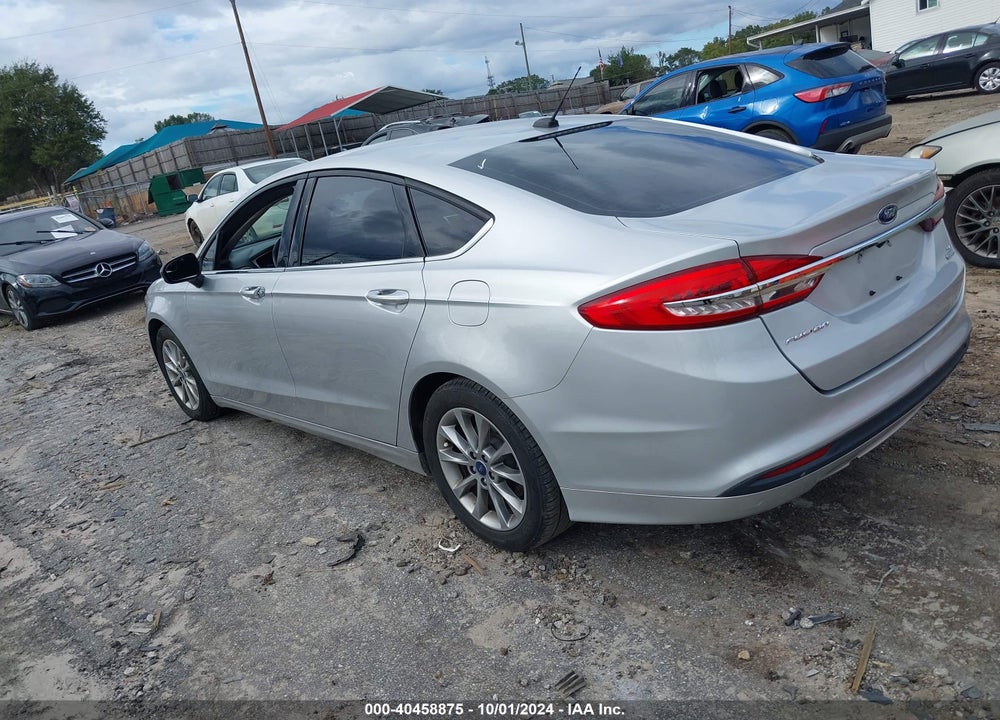 2017 FORD FUSION SE VIN: 3FA6P0HD7HR411099