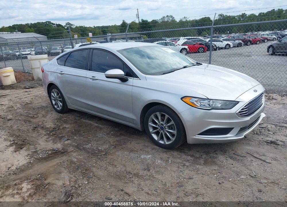 2017 FORD FUSION SE VIN: 3FA6P0HD7HR411099