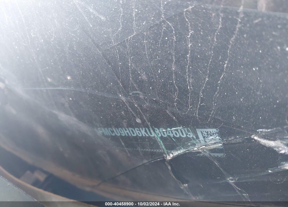 2019 FORD ESCAPE SEL VIN: 1FMCU9HD6KUB04609