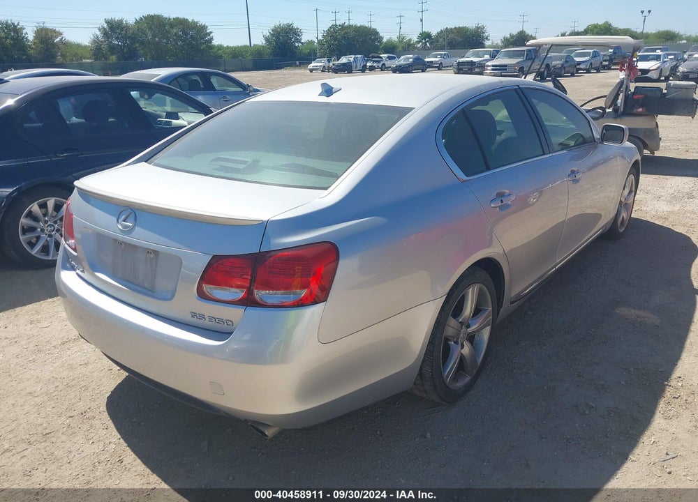 2007 LEXUS GS 350 VIN: JTHBE96S670011701