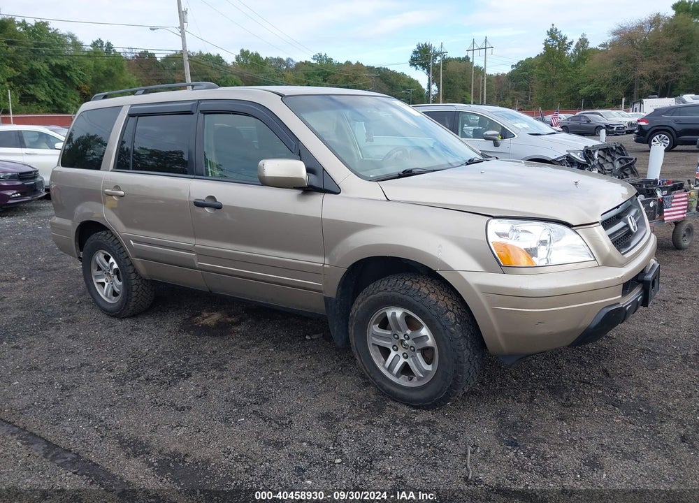 2005 HONDA PILOT EX VIN: 5FNYF18425B019009
