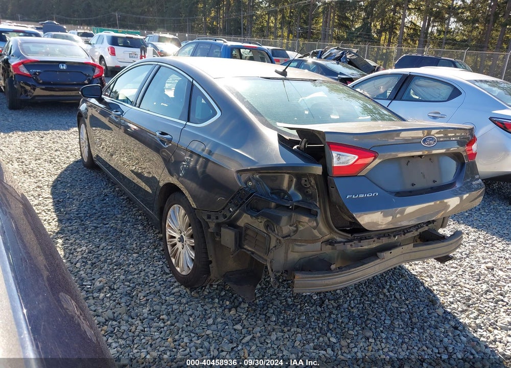 2015 FORD FUSION HYBRID SE VIN: 3FA6P0LUXFR144755