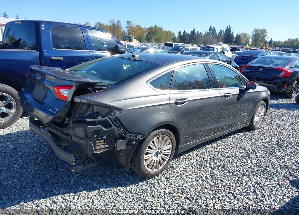 2015 FORD FUSION HYBRID SE VIN: 3FA6P0LUXFR144755