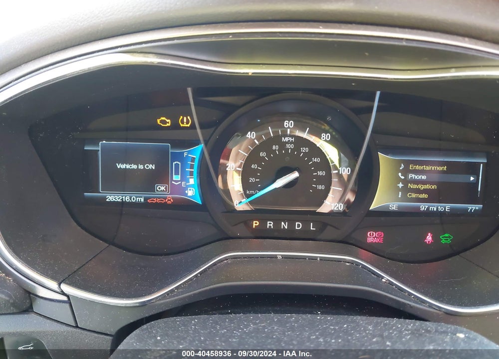 2015 FORD FUSION HYBRID SE VIN: 3FA6P0LUXFR144755