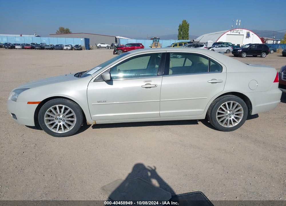 2008 MERCURY MILAN I4 PREMIER VIN: 3MEHM08Z48R662779