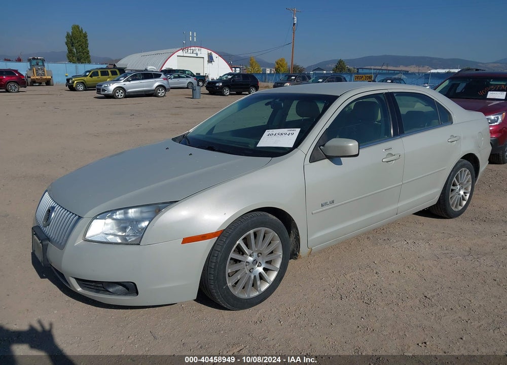 2008 MERCURY MILAN I4 PREMIER VIN: 3MEHM08Z48R662779