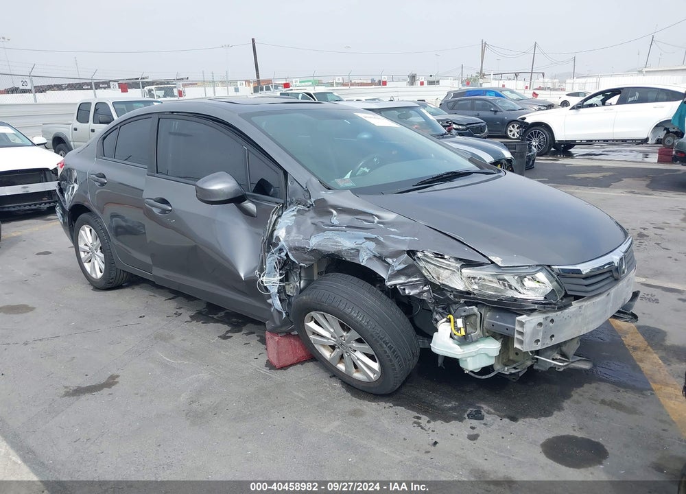 2012 HONDA CIVIC EX VIN: 19XFB2F8XCE375547