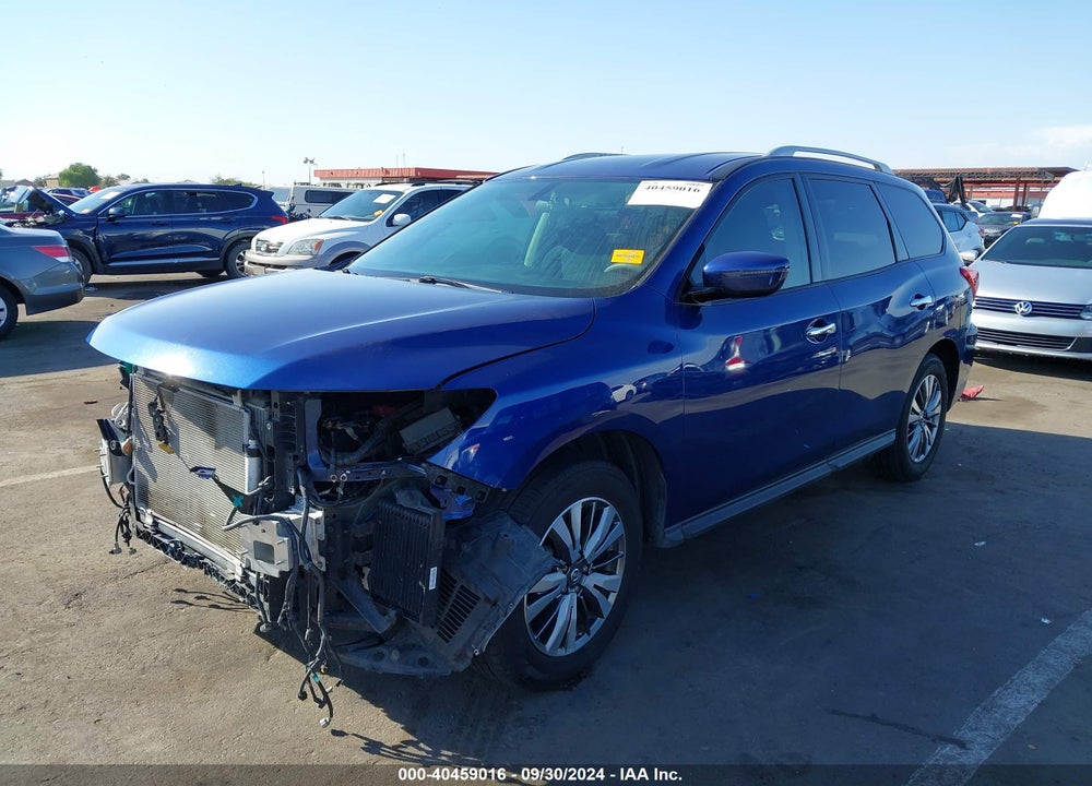 2018 NISSAN PATHFINDER S VIN: 5N1DR2MN5JC614045