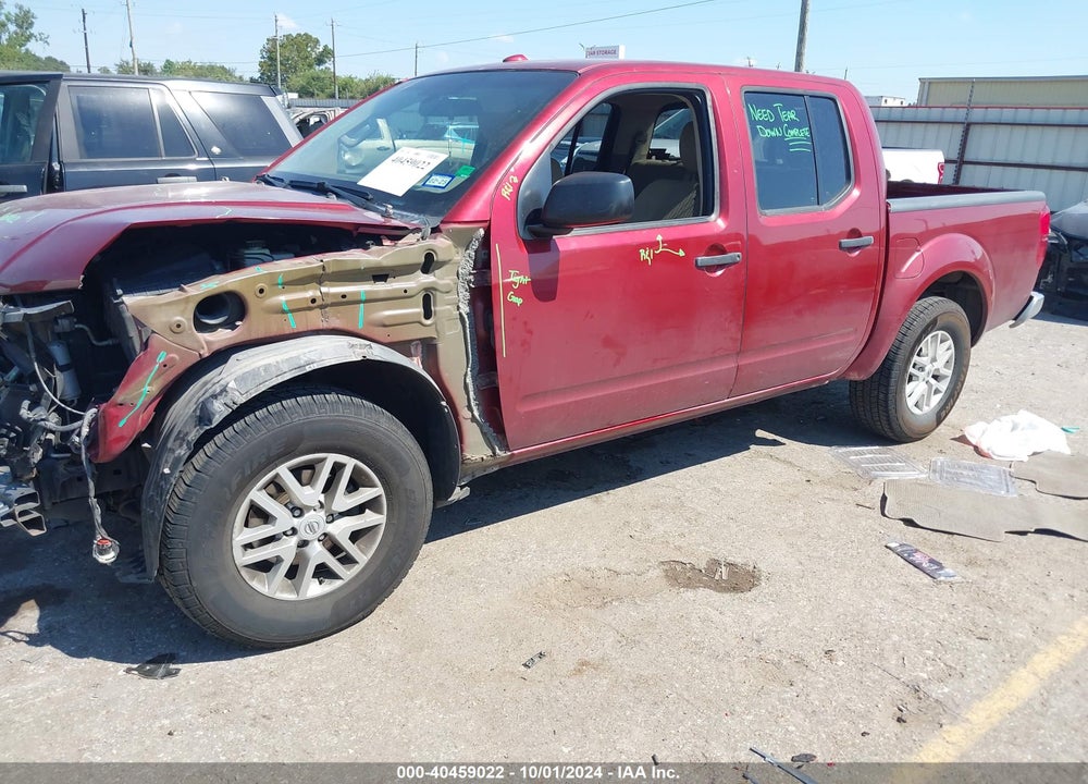 2015 NISSAN FRONTIER SV VIN: 1N6AD0ER1FN753660