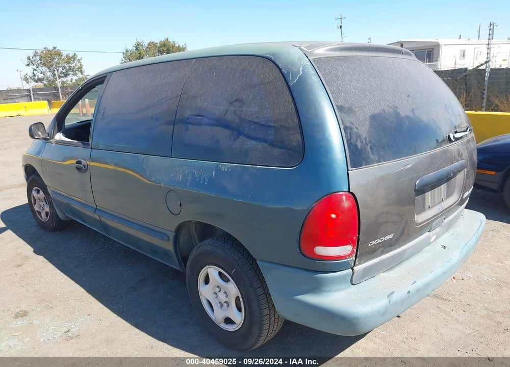 2000 DODGE CARAVAN VIN: 2B4FP25B3YR622585