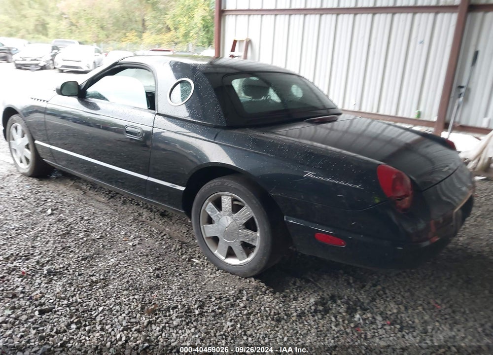 2003 FORD THUNDERBIRD VIN: 1FAHP60A43Y107073
