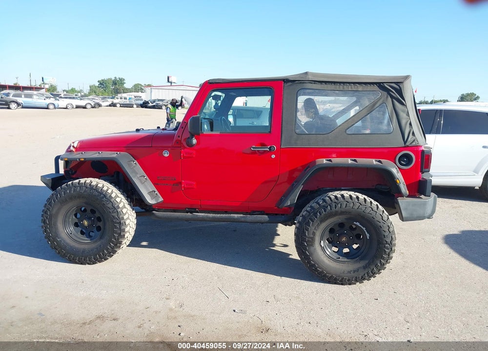2014 JEEP WRANGLER SPORT VIN: 1C4AJWAG0EL108754
