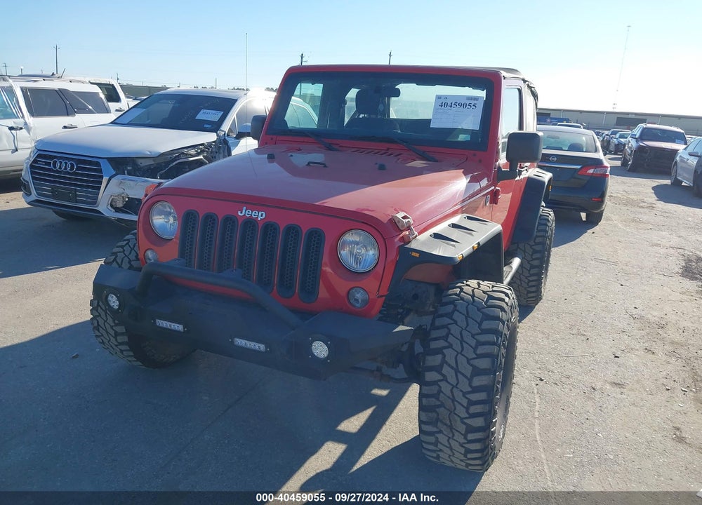 2014 JEEP WRANGLER SPORT VIN: 1C4AJWAG0EL108754