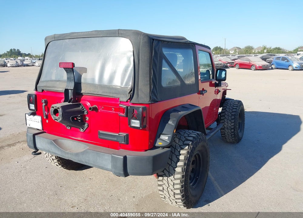 2014 JEEP WRANGLER SPORT VIN: 1C4AJWAG0EL108754
