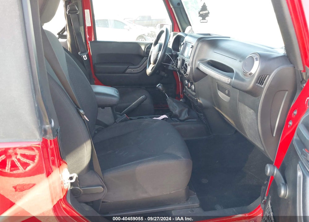 2014 JEEP WRANGLER SPORT VIN: 1C4AJWAG0EL108754