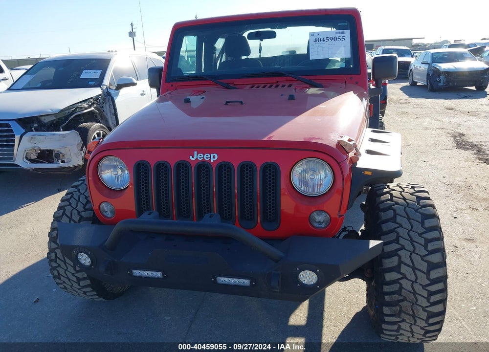 2014 JEEP WRANGLER SPORT VIN: 1C4AJWAG0EL108754