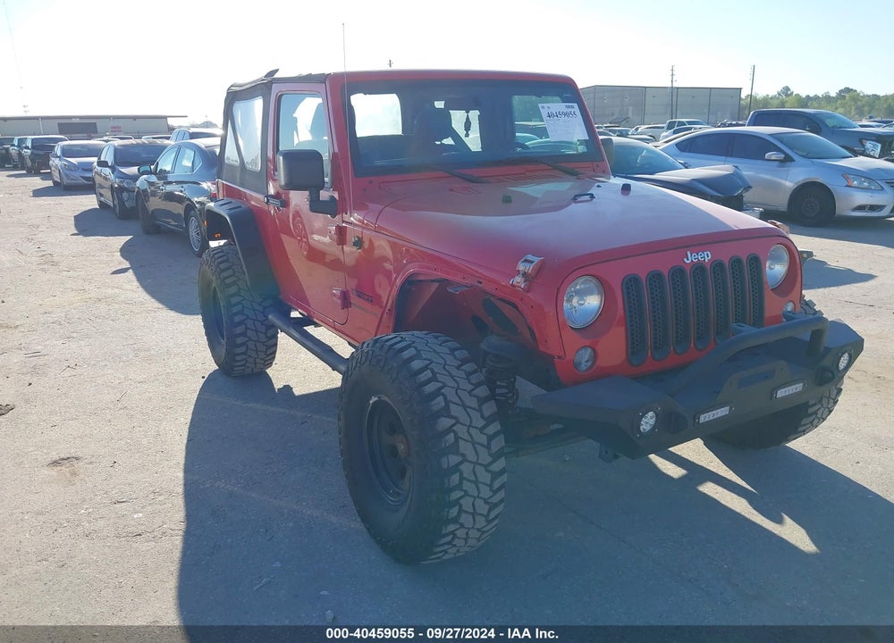 2014 JEEP WRANGLER SPORT VIN: 1C4AJWAG0EL108754