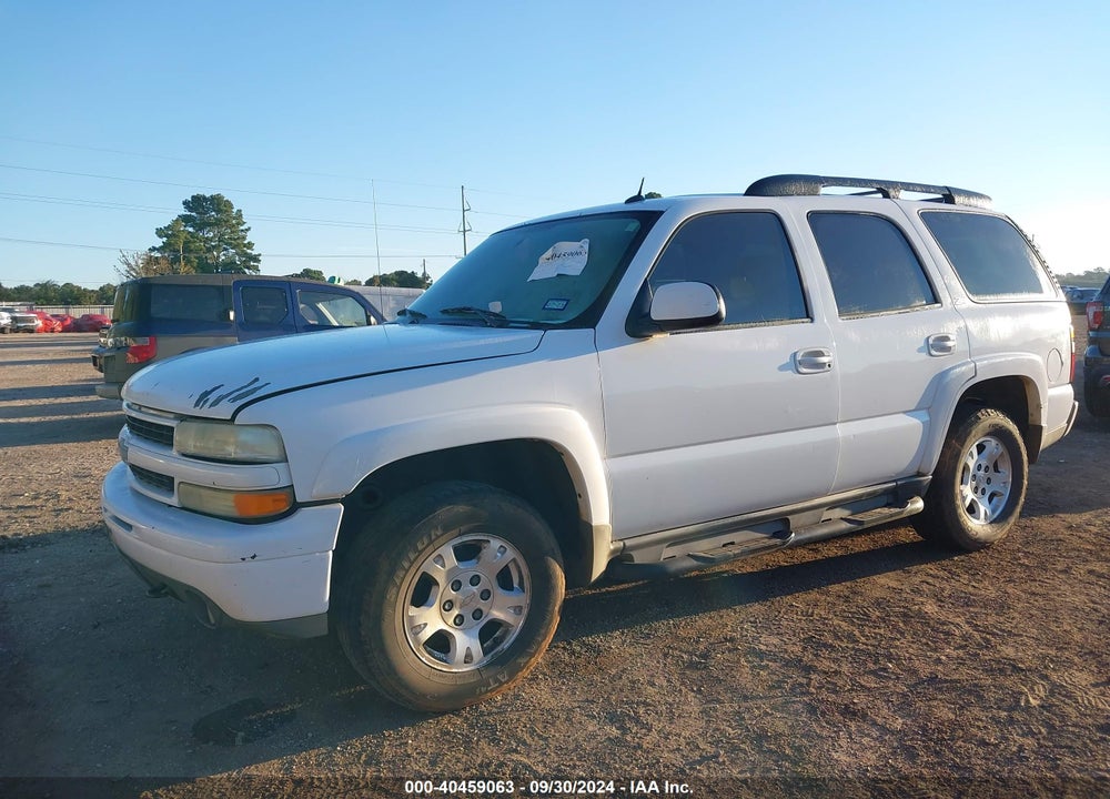 2004 CHEVROLET TAHOE VIN: 1GNEK13Z24R260327