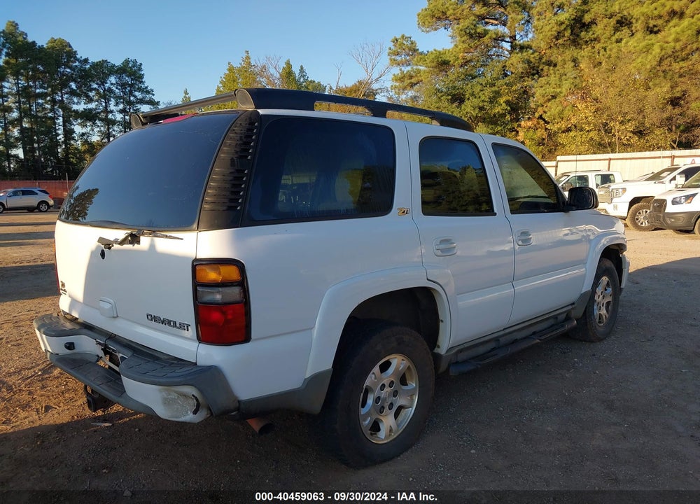 2004 CHEVROLET TAHOE VIN: 1GNEK13Z24R260327