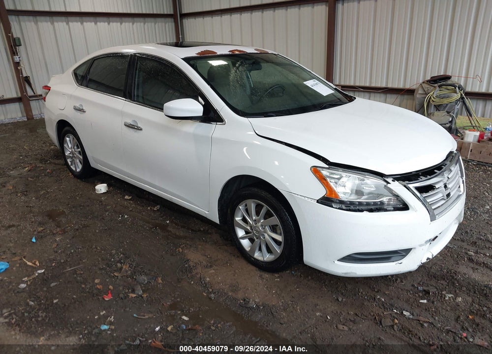 2015 NISSAN SENTRA SV VIN: 3N1AB7AP1FY353366