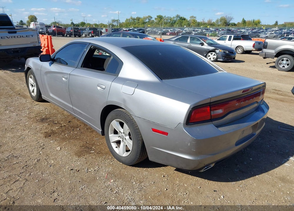 2013 DODGE CHARGER SE VIN: 2C3CDXBG5DH594899