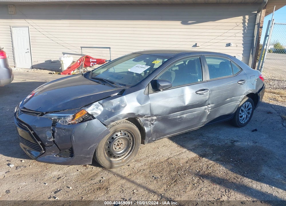 2017 TOYOTA COROLLA LE VIN: 2T1BURHE1HC869306