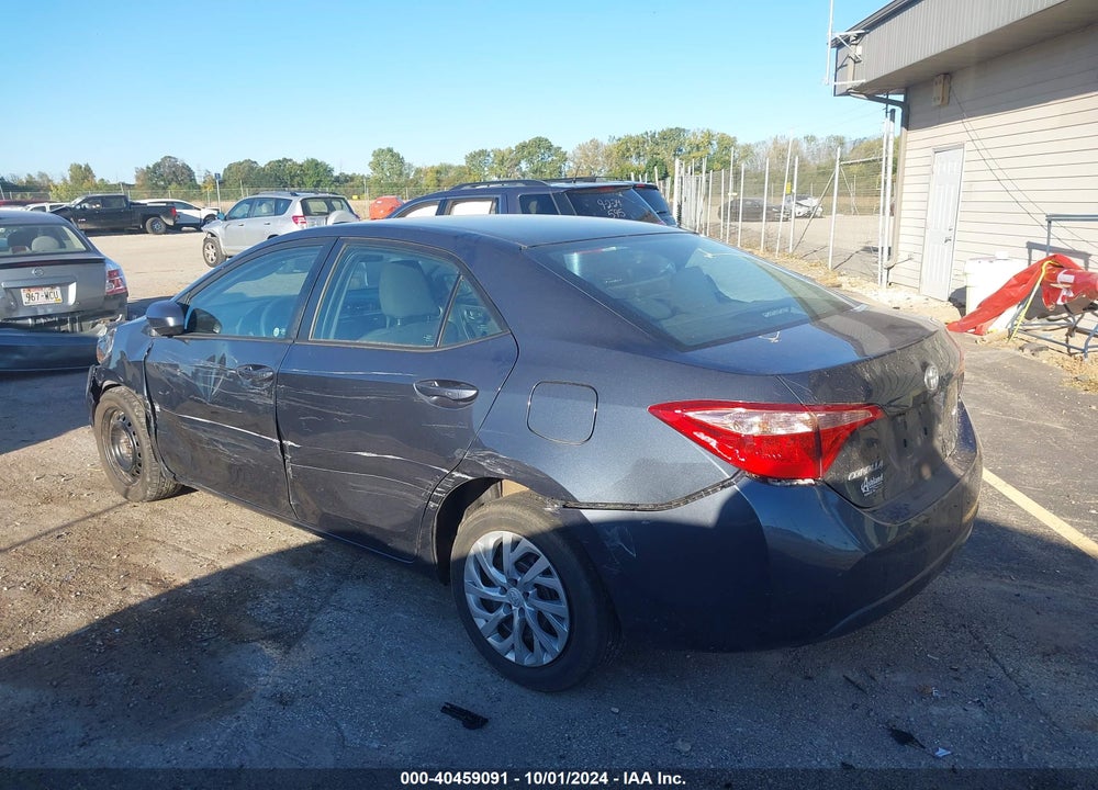2017 TOYOTA COROLLA LE VIN: 2T1BURHE1HC869306