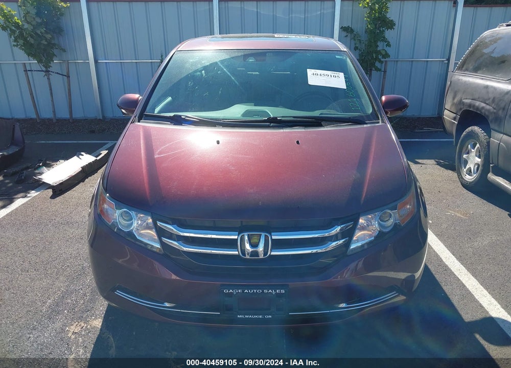 2016 HONDA ODYSSEY EX-L VIN: 5FNRL5H66GB135807