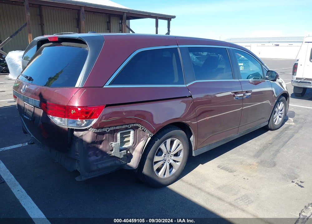 2016 HONDA ODYSSEY EX-L VIN: 5FNRL5H66GB135807