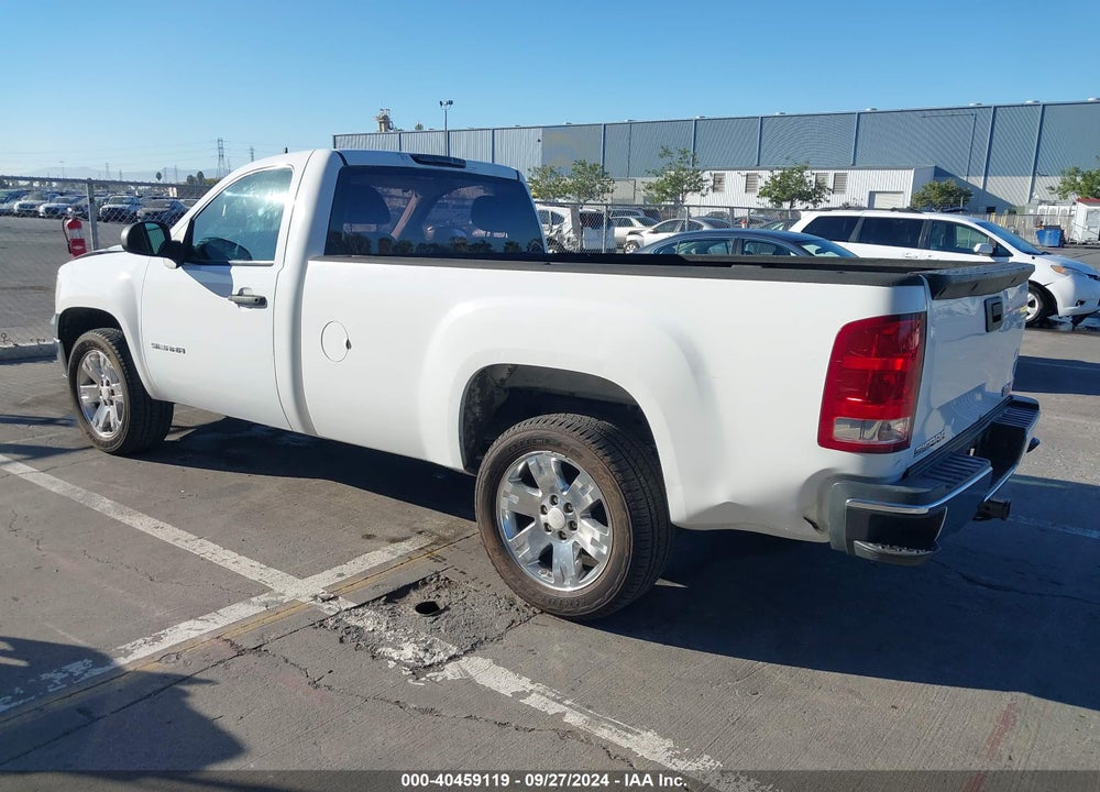 2009 GMC SIERRA 1500 WORK TRUCK VIN: 1GTEC14C89Z296983