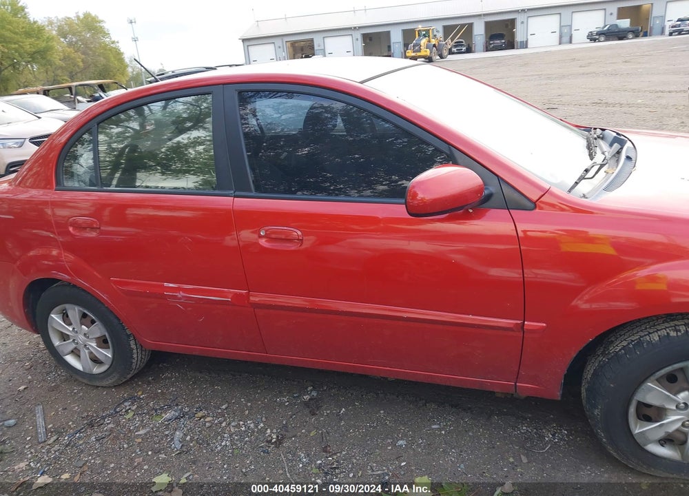 2010 KIA RIO LX VIN: KNADH4A39A6678090