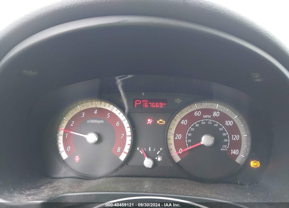 2010 KIA RIO LX VIN: KNADH4A39A6678090