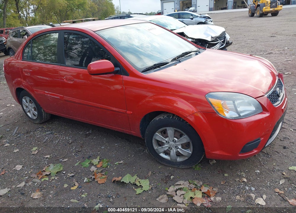 2010 KIA RIO LX VIN: KNADH4A39A6678090