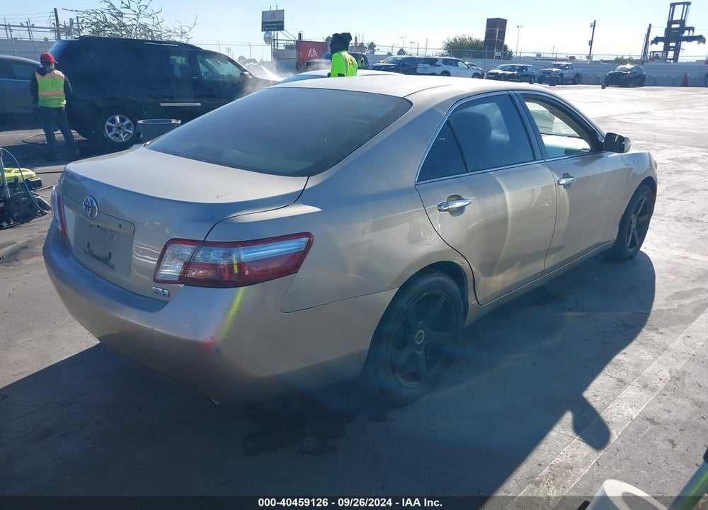 2008 TOYOTA CAMRY HYBRID VIN: 4T1BB46K58U048483