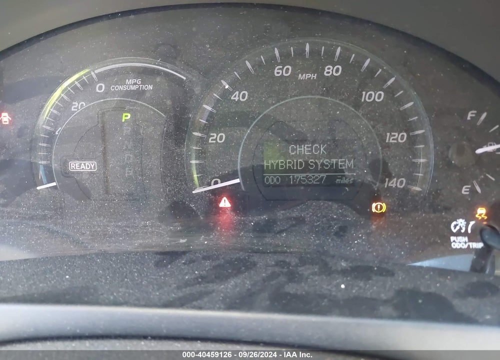 2008 TOYOTA CAMRY HYBRID VIN: 4T1BB46K58U048483