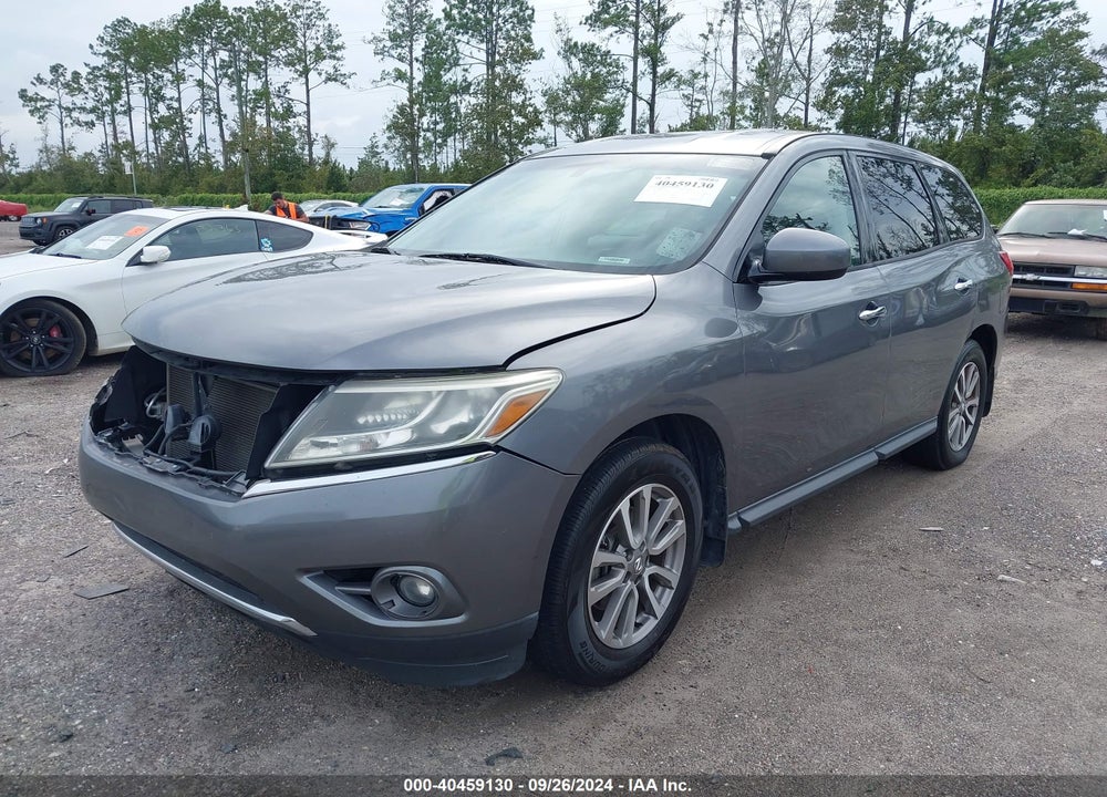 2015 NISSAN PATHFINDER S VIN: 5N1AR2MN1FC642290