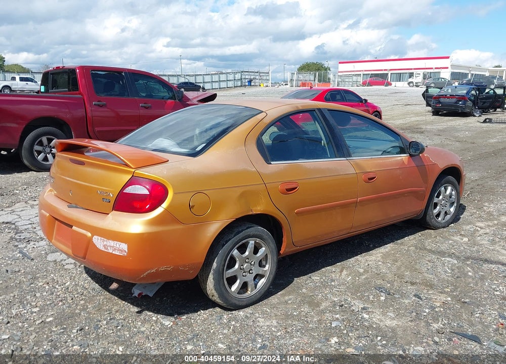 2005 DODGE NEON SXT VIN: 1B3ES56C95D194088