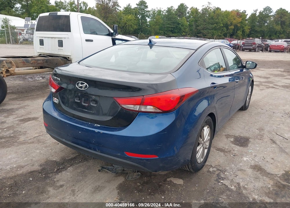 2014 HYUNDAI ELANTRA SE VIN: KMHDH4AE5EU145445