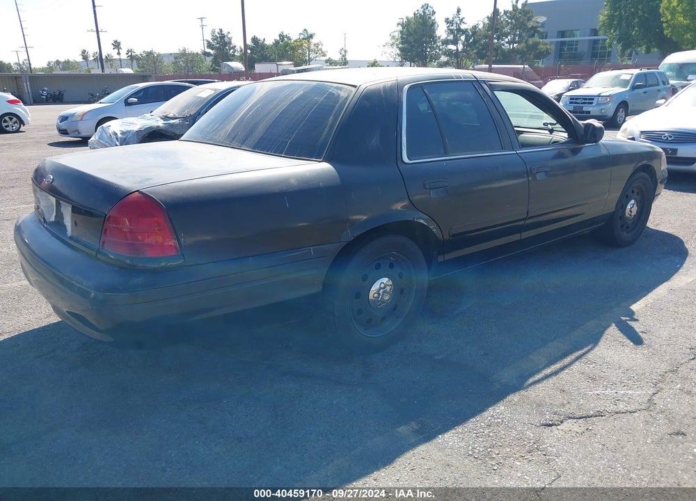 2006 FORD CROWN VICTORIA POLICE/POLICE INTERCEPTOR VIN: 2FAHP71W76X110778