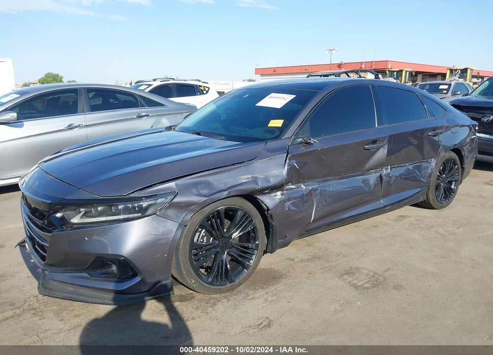 2022 HONDA ACCORD HYBRID TOURING VIN: 1HGCV3F99NA007831